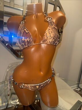 BEACH BUNNY WILDHONEY 3 PIECE BIKINI SET
